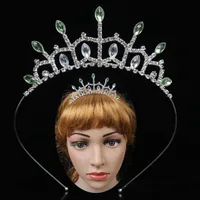 Women's Simple Style Solid Color Alloy Inlay Rhinestones Hair Band sku image 13