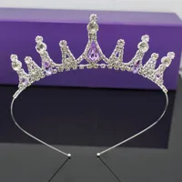 Women's Simple Style Solid Color Alloy Inlay Rhinestones Hair Band main image 5