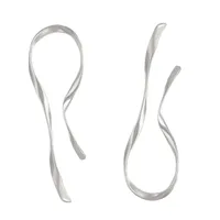 1 Pair Streetwear Flower Plating Alloy K Gold Plated Silver Plated Ear Studs sku image 12