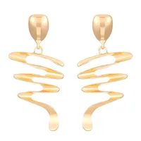 1 Pair Streetwear Flower Plating Alloy K Gold Plated Silver Plated Ear Studs sku image 16