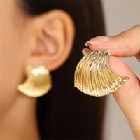 1 Pair Streetwear Flower Plating Alloy K Gold Plated Silver Plated Ear Studs sku image 23