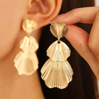 1 Pair Streetwear Flower Plating Alloy K Gold Plated Silver Plated Ear Studs sku image 55