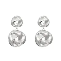 1 Pair Streetwear Flower Plating Alloy K Gold Plated Silver Plated Ear Studs sku image 67