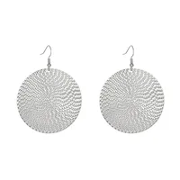 1 Pair Streetwear Flower Plating Alloy K Gold Plated Silver Plated Ear Studs sku image 34