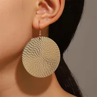 1 Pair Streetwear Flower Plating Alloy K Gold Plated Silver Plated Ear Studs sku image 35