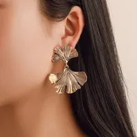 1 Pair Streetwear Flower Plating Alloy K Gold Plated Silver Plated Ear Studs sku image 41