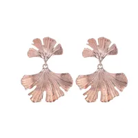 1 Pair Streetwear Flower Plating Alloy K Gold Plated Silver Plated Ear Studs sku image 43