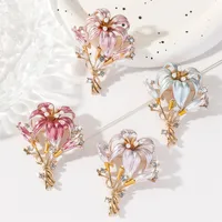 Elegant Classic Style Flower Alloy Women's Brooches main image 1