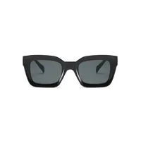 Vintage Style Vacation Simple Style Solid Color Ac Square Full Frame Glasses main image 4