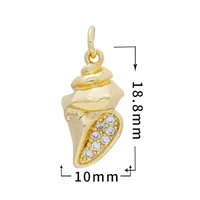 Vacation Classic Style Solid Color Copper DIY Ornament Accessories sku image 15