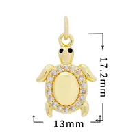 Vacation Classic Style Solid Color Copper DIY Ornament Accessories main image 5
