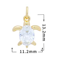 Vacation Classic Style Solid Color Copper DIY Ornament Accessories sku image 11