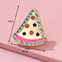 Cute Sweet Sandwich Alloy Unisex Cartoon Pinback Badge main image 2
