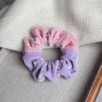 Women's Vacation Classic Style Color Block Cloth Hair Tie sku image 7
