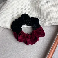 Women's Vacation Classic Style Color Block Cloth Hair Tie sku image 4
