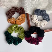 Women's Vacation Classic Style Color Block Cloth Hair Tie main image 4