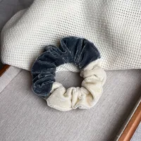 Women's Vacation Classic Style Color Block Cloth Hair Tie sku image 5