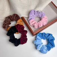 Women's Vacation Classic Style Color Block Cloth Hair Tie main image 5