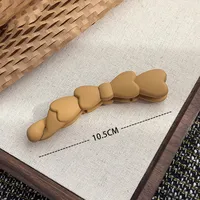 Women's Elegant Solid Color Plastic Hair Clip sku image 4