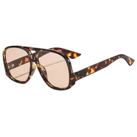 Casual Leopard Ac Toad Glasses Avaitor Full Frame Glasses main image 4