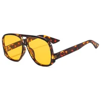 Casual Leopard Ac Toad Glasses Avaitor Full Frame Glasses main image 5