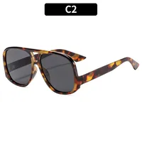 Casual Leopard Ac Toad Glasses Avaitor Full Frame Glasses sku image 2