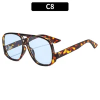 Casual Leopard Ac Toad Glasses Avaitor Full Frame Glasses sku image 8