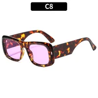 Simple Style Geometric Ac Square Full Frame Glasses sku image 8