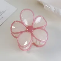 Women's Elegant Cute Sweet Plumeria Acrylic Hair Claws sku image 3