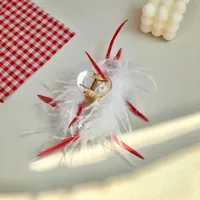 Basic Solid Color Plastic Spray Paint Hair Claws sku image 34