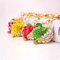 Cute Pastoral Apple Alloy Unisex Keychain main image 1