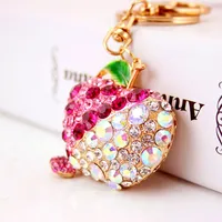 Cute Pastoral Apple Alloy Unisex Keychain main image 4