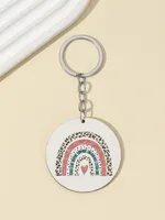 1 Piece Modern Style Letter Wood Teachers' Day Unisex Keychain sku image 5