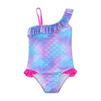 Girl'S Fish Scales One-pieces Kids Swimwear main image 3