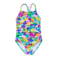Girl'S Geometric One-pieces Kids Swimwear main image 3