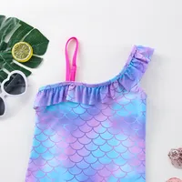 Girl'S Fish Scales One-pieces Kids Swimwear main image 4