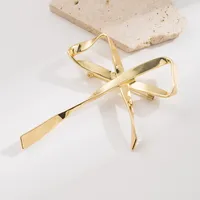 Vintage Style Cool Style Human Snake Bow Knot 304 Stainless Steel Alloy Plating 18K Gold Plated Unisex Brooches main image 8