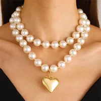 1 Pair Modern Style Heart Shape Plating CCB K Gold Plated White Gold Plated Hoop Earrings sku image 59