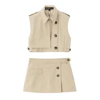 Holiday Banquet Travel Women's Casual Simple Style Streetwear Solid Color Spandex Polyester Skirt Co-ord Set Shorts Sets main image 2