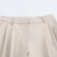 Holiday Banquet Travel Women's Casual Simple Style Streetwear Solid Color Spandex Polyester Blazer Suits Co-ord Set Shorts Sets main image 5
