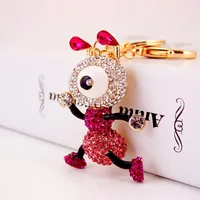 Cute Pastoral Ants Alloy Unisex Lobster Trigger Clasp Closure Keychain main image 5