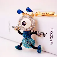 Cute Pastoral Ants Alloy Unisex Lobster Trigger Clasp Closure Keychain main image 3