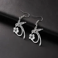 1 Pair Vacation Classic Style Solid Color Plating 304 Stainless Steel Drop Earrings sku image 1