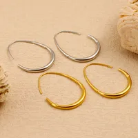 1 Pair Basic Simple Style Geometric 304 Stainless Steel 18K Gold Plated Ear Studs main image 5