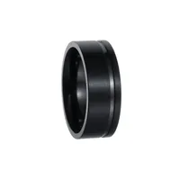 Simple Style Solid Color Titanium Steel Plating Men's Rings sku image 11