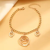 Elegant Spiral 304 Stainless Steel Alloy Plating Women's Jewelry Set sku image 14