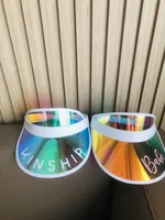 Unisex Casual Simple Style Colorful Curved Eaves Sun Hat main image 1