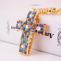 Glam Pastoral Cross Alloy Unisex Lobster Trigger Clasp Closure Keychain main image 5