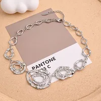 IG Style Casual Round Red Heart Copper Polishing Plating 18K Gold Plated White Gold Plated Women's Pendant Necklace main image 3