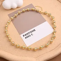 IG Style Casual Round Red Heart Copper Polishing Plating 18K Gold Plated White Gold Plated Women's Pendant Necklace main image 5